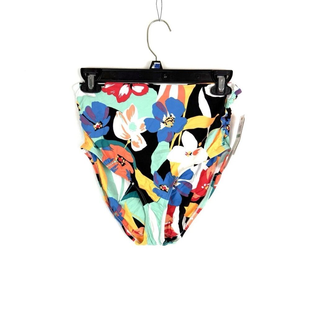Anne Cole Women’s Floral High Rise Bikini Bottom Size L